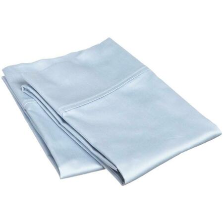 IMPRESSIONS 300 King Pillow Cases, Egyptian Cotton Solid - Light Blue 300KGPC SLLB